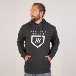 Hitter's Hoodie - Charcoal Heather