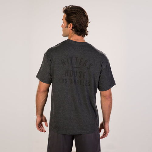 County Tee - Charcoal Heather