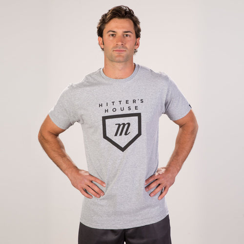 Hitter's Tee - Heather Grey