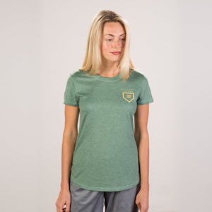 Women's Tour Tee - Green Heather