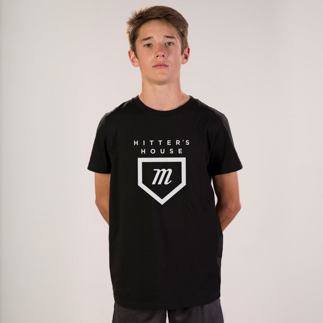 Youth Hitter's Tee - Black