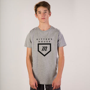 Youth Hitter's Tee - Grey